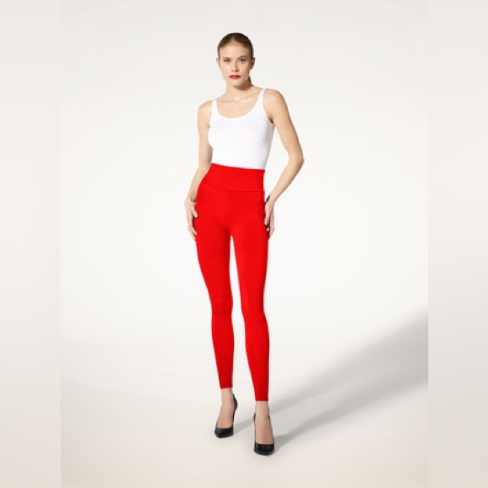 NWT Wolford Aurora Light Shape Leggings - Soft Cherry size XS